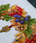 Autumn Wreath SK99 cross stitch kit by Merejka - Hobby.lt 🇬🇧