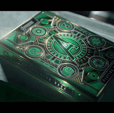 Avengers Green Edition The Infinity Saga Theory11 playing cards - Hobby.lt 🇬🇧