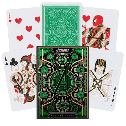 Avengers Green Edition The Infinity Saga Theory11 playing cards - Hobby.lt 🇬🇧