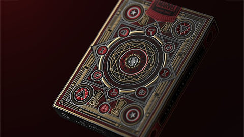 Avengers Red Edition The Infinity Saga Theory11 playing cards - Hobby.lt 🇬🇧