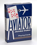 Aviator Jumbo poker cards (Blue) - Hobby.lt 🇬🇧