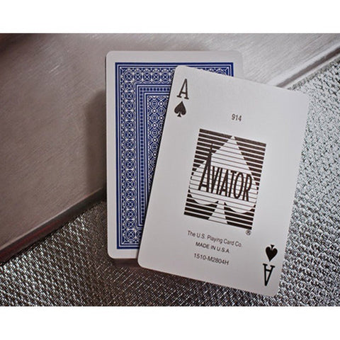 Aviator Jumbo poker cards (Blue) - Hobby.lt 🇬🇧