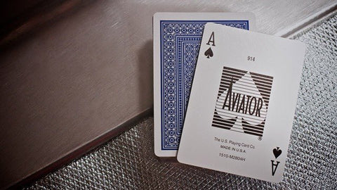 Aviator Pinochle Standard poker cards (Blue) - Hobby.lt 🇬🇧