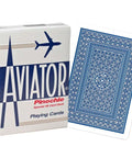 Aviator Pinochle Standard poker cards (Blue)