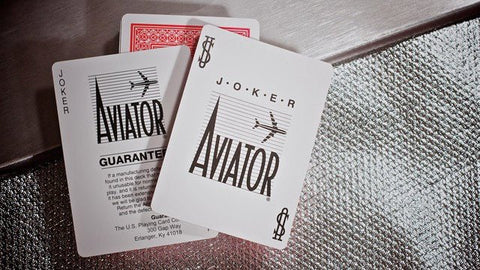 Aviator Pinochle Standard poker cards (Red) - Hobby.lt 🇬🇧