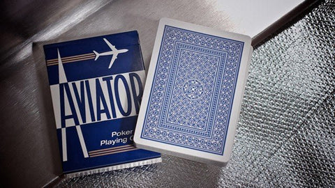 Aviator Standard poker cards (Blue) - Hobby.lt 🇬🇧