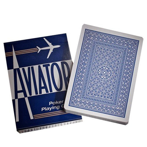 Aviator Standard poker cards (Blue) - Hobby.lt 🇬🇧