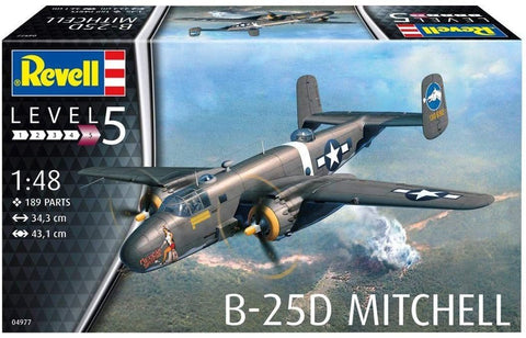 B - 25D Mitchell - Plastic Modelling Kit By Revell - Hobby.lt 🇬🇧