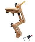 Adjustable Wooden Embroidery Stand, Table-Mounted, Nurge