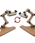 Adjustable Wooden Embroidery Stand for Sitting, Nurge