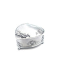 Metal jewelry box in the shape of a heart - 2099