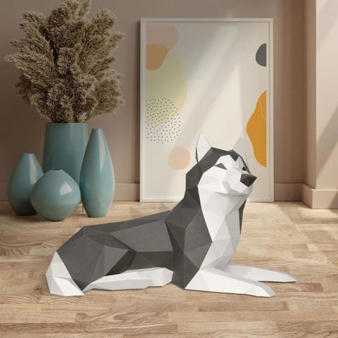 Papercraft Kit Husky PP-2HAS-3GWB
