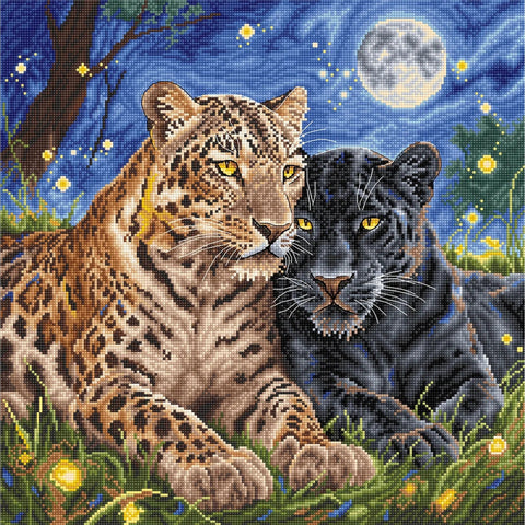 Cats Night Cross Stitch Kit