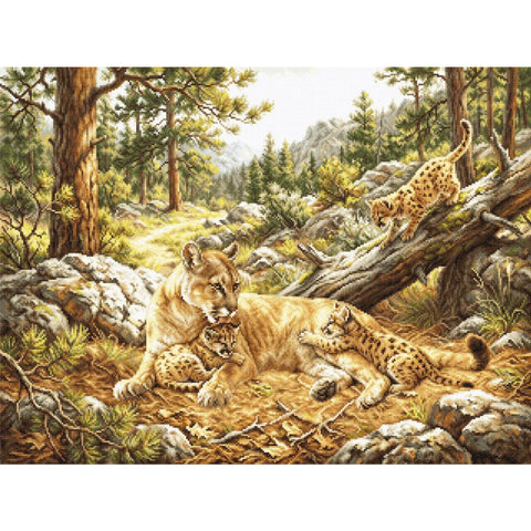 Motherly Love Cross Stitch Kit, Luca-S