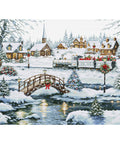 Winter Christmas Cross Stitch Kit Icy Lights, Luca-S