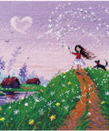Cross Stitch Embroidery Kit Spring Breeze Oven