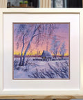 Winter Evening Cross Stitch Kit Oven