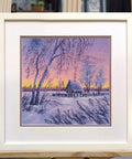 Winter Evening Cross Stitch Kit Oven