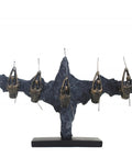 Bronze Finish Resin Sculpture Desire to Win Statue