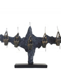 Bronze Finish Resin Sculpture Desire to Win Statue
