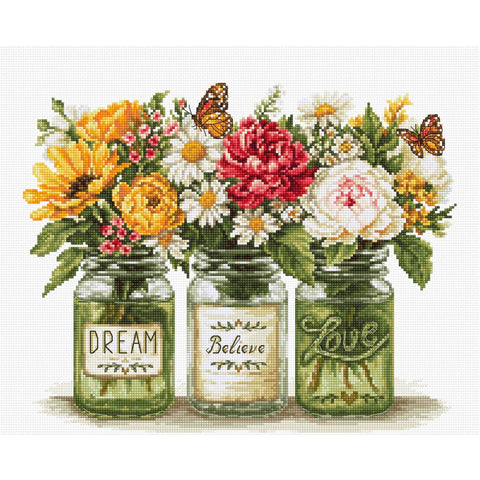 Cross Stitch Kit Dream Before Love, Luca-S