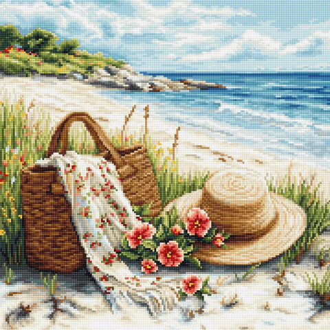 Cross Stitch Kit Summer Echo, Luca-S