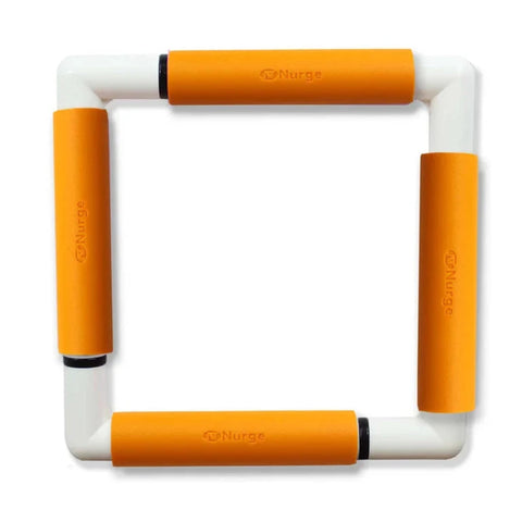 Nurge Orange Plastic Embroidery Hoop Frame 21 x 21 cm