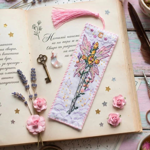 Celestial Watch Cross Stitch Bookmark Kit, Abris Art