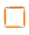 Nurge Embroidery Snap Frame 29 x 29 cm, Orange