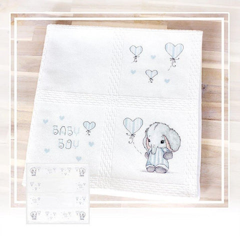 Baby Blanket SBO102 - Cross Stitch Kit - Hobby.lt 🇬🇧