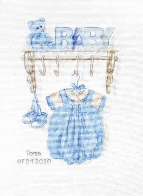 Baby Boy Birth SB1174 - Cross Stitch Kit - Hobby.lt 🇬🇧