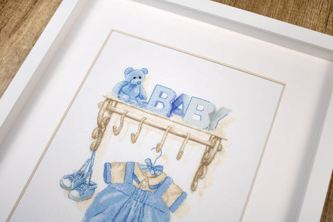 Baby Boy Birth SB1174 - Cross Stitch Kit