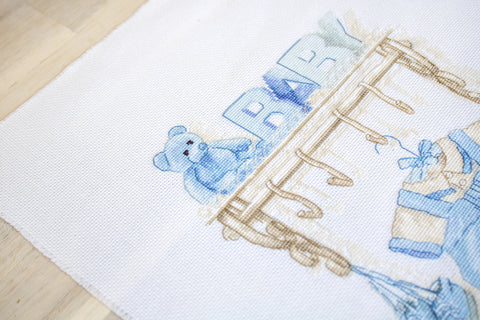 Baby Boy Birth SB1174 - Cross Stitch Kit