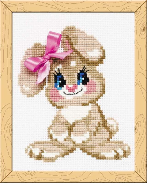 Baby rabbit - Cross Stitch Kit from RIOLIS Ref. no.:HB105