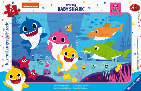 Baby Shark 15 Piece Puzzle - Hobby.lt 🇬🇧