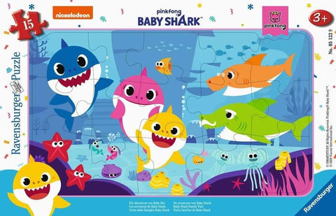 Baby Shark 15 Piece Puzzle - Hobby.lt 🇬🇧