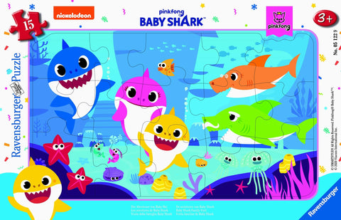 Baby Shark 15 Piece Puzzle