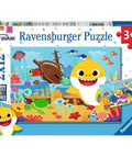 Baby Shark 2 x 12 Puzzle - Hobby.lt