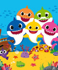 Baby Shark and family 2 x 24 Puzzle - Hobby.lt 🇬🇧