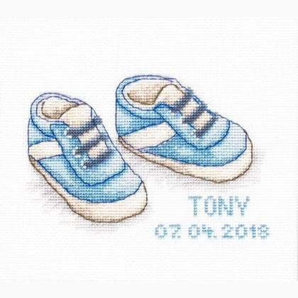 Baby Shoes SB1138 - Cross Stitch Kit - Hobby.lt 🇬🇧