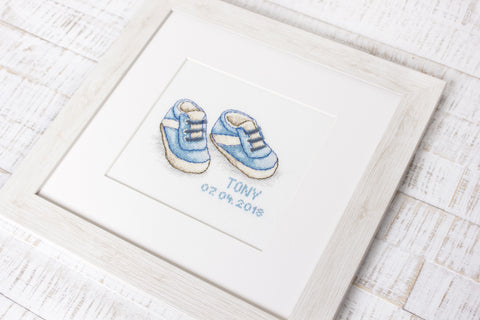 Baby Shoes SB1138 - Cross Stitch Kit