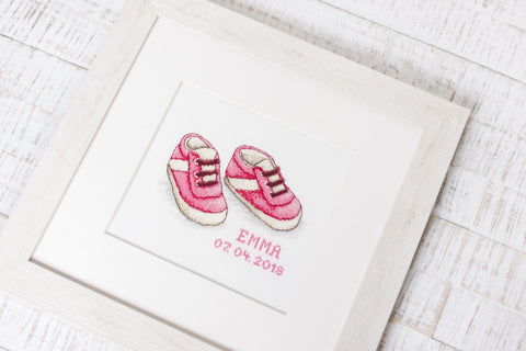 Baby Shoes SB1139 - Cross Stitch Kit - Hobby.lt 🇬🇧