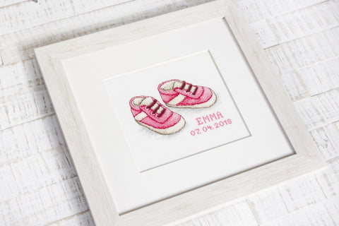 Baby Shoes SB1139 - Cross Stitch Kit - Hobby.lt 🇬🇧