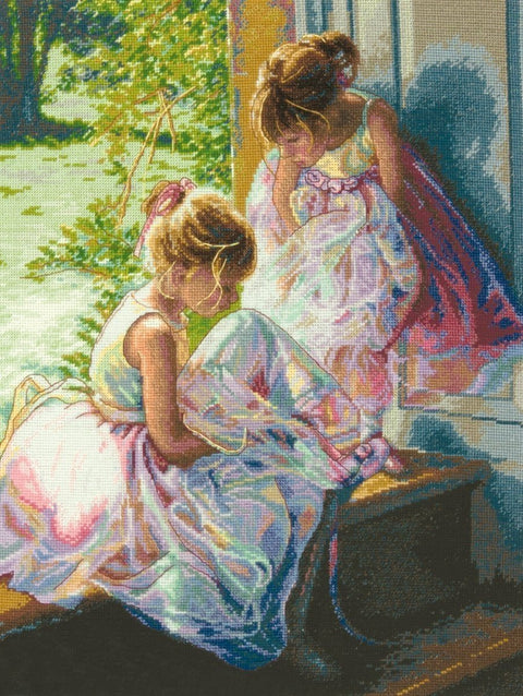Ballerina Dreams (27 x 35 cm) - Cross Stitch Kit by DIMENSIONS - Hobby.lt 🇬🇧