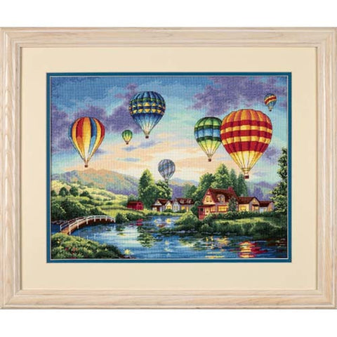 Balloon Glow (41 x 30 cm) - Cross Stitch Kit by DIMENSIONS