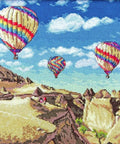 Balloons over Grand Canyon SLETI961 - Cross Stitch Kit - Hobby.lt 🇬🇧