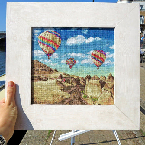 Balloons over Grand Canyon SLETI961 - Cross Stitch Kit - Hobby.lt 🇬🇧