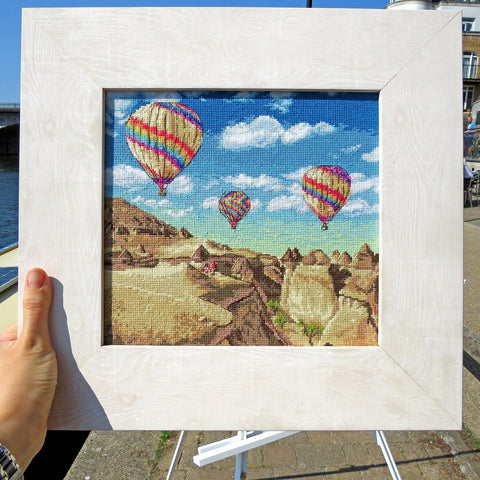 Balloons over Grand Canyon SLETI961 - Cross Stitch Kit