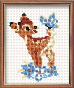 Bambi - Cross Stitch Kit from RIOLIS Ref. no.:210