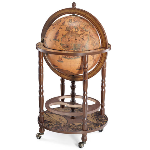 Bar-Globe MINERVA. Handmade Quality & Luxury From Italy